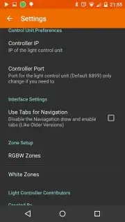 Light Controller captura 3