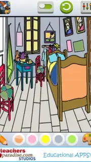 Vincent van Gogh Coloring Book captura 17