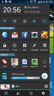 Sidebar Launcher captura 2