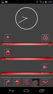 Free Red Glow Icons captura 2