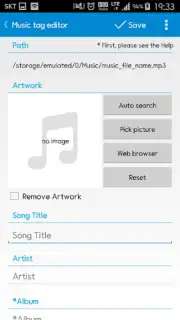 Star Music Tag Editor captura 3