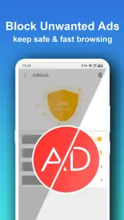 Pure Web Browser-Ad Blocker captura 4