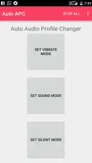 Auto Audio Profile Changer captura 3