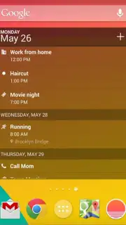 Sunrise Calendar captura 2