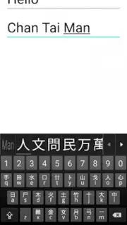 Mixed Chinese Keyboard Plus captura 5
