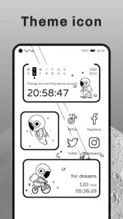 iScreen - Widgets & Themes captura 1