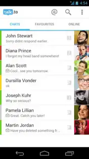 Talk.to - Chat for GTalk & FB captura 4