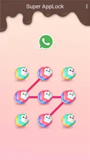 AppLock Theme Candy Sweety captura 5