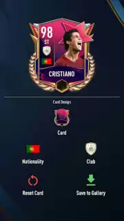 FC 24 Mobile Card Creator captura 6