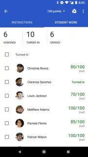 Google Classroom captura 13