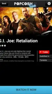 Popcorn Time captura 7