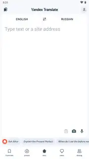Yandex Translate captura 1