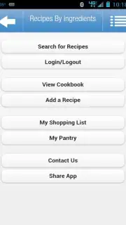 Recipes by Ingredients captura 2