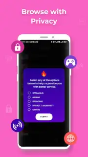 Fire VPN - Vpn Proxy Browser captura 2