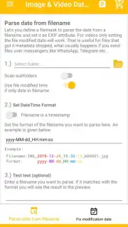 Image & Video Date Fixer captura 1