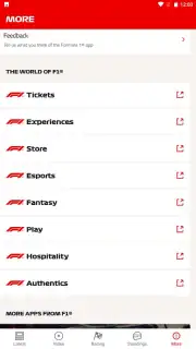 Official F1 ® App captura 17