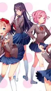 Doki Doki Literature Club! captura 1