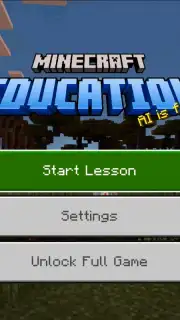 Minecraft Education captura 1