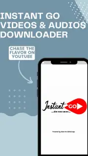 Instant GO videos & audios downloader captura 1