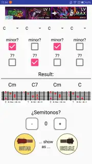 Chords Transposer Free captura 2