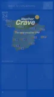 Weather Crave captura 3