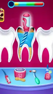 Pet Doctor Kids Dentist Game captura 3