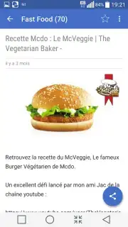 Recettes Sandwichs captura 2