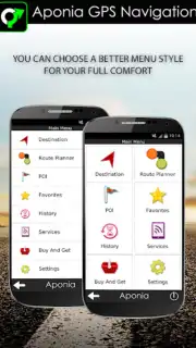 Aponia GPS Navigation captura 5
