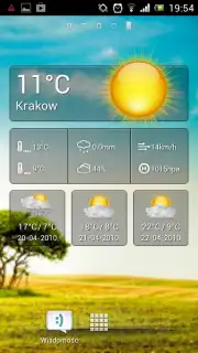 Cute Weather Widget captura 6
