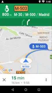 Navigation for Google Maps Go captura 1