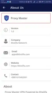 Proxy Master VPN captura 1