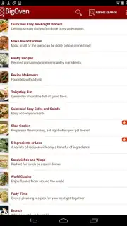 BigOven Recipes captura 6