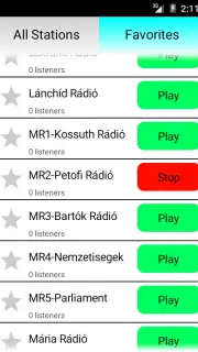 Hungarian Radio Online captura 2