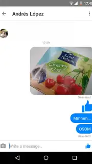 Messenger Lite captura 2