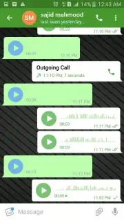 PAK messenger Voice And Chat captura 3