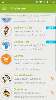 mySugr Diabetes Logbook captura 2
