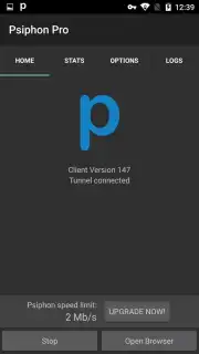 Psiphon Pro captura 9