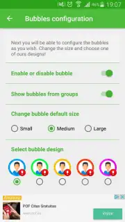 Bubbles for WhatsApp captura 2