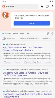 DuckDuckGo Private Browser captura 2