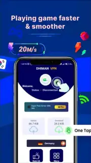 DHIMAN VPN - secure & Fast VPN captura 2