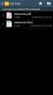 Docx Reader captura 6