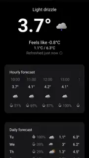 Weather Scout captura 2