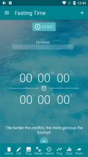 Fasting Time captura 3