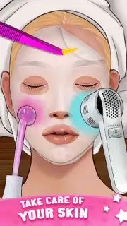 ASMR Doctor Game: Makeup Salon captura 4