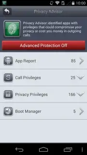 Comodo Security & Antivirus captura 1