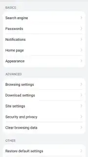 HUAWEI Browser captura 7
