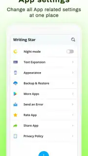 Writing Star: Text Expander & Auto-complete text captura 12