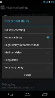 External Keyboard Helper Demo captura 14