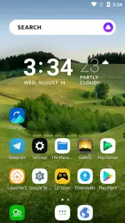 Yandex Launcher captura 7