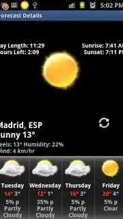 Rings Digital Weather Clock captura 3